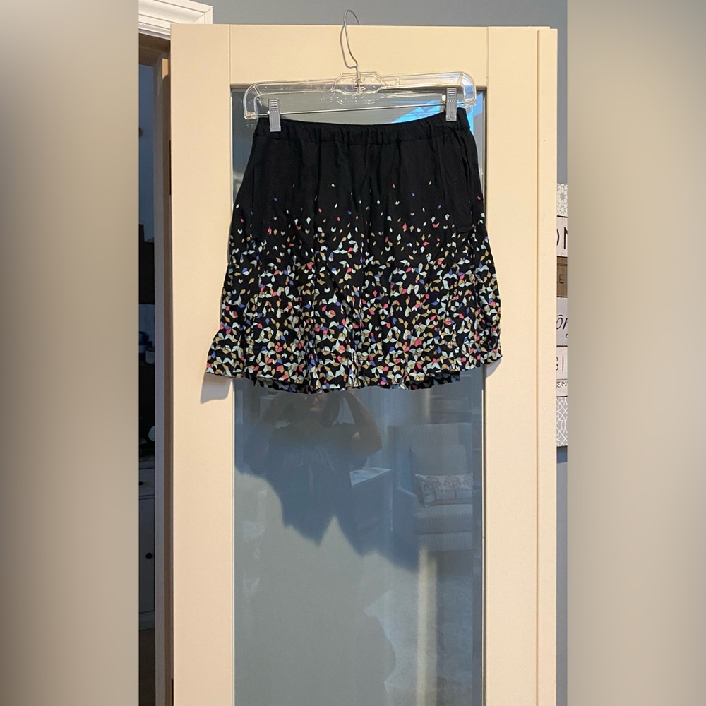 🖤🌈Cute Geometric Print Mini Skirt